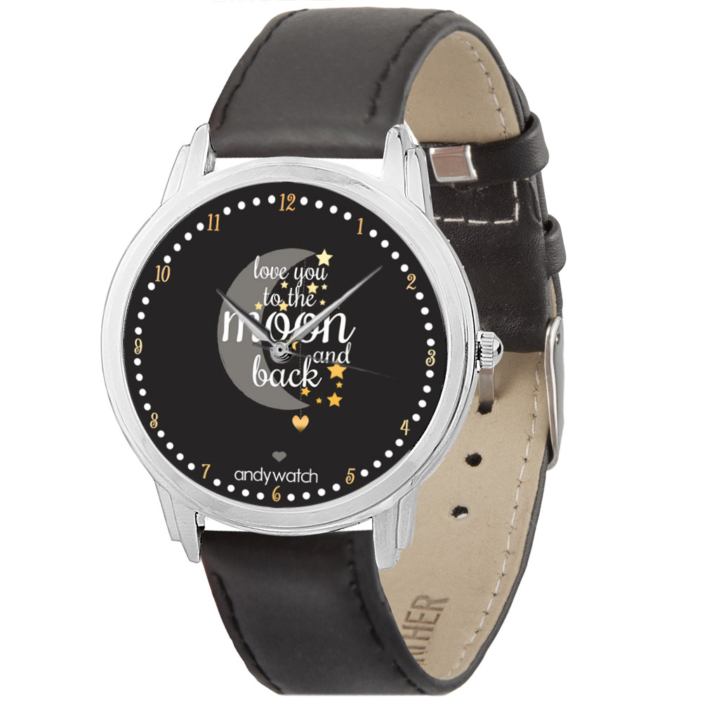Наручний годинник AndyWatch To the moon and back подарунок, фото 1