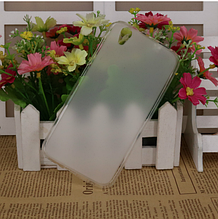 Чохол-накладка для Bravis A506 Crystal Dual Sim білий