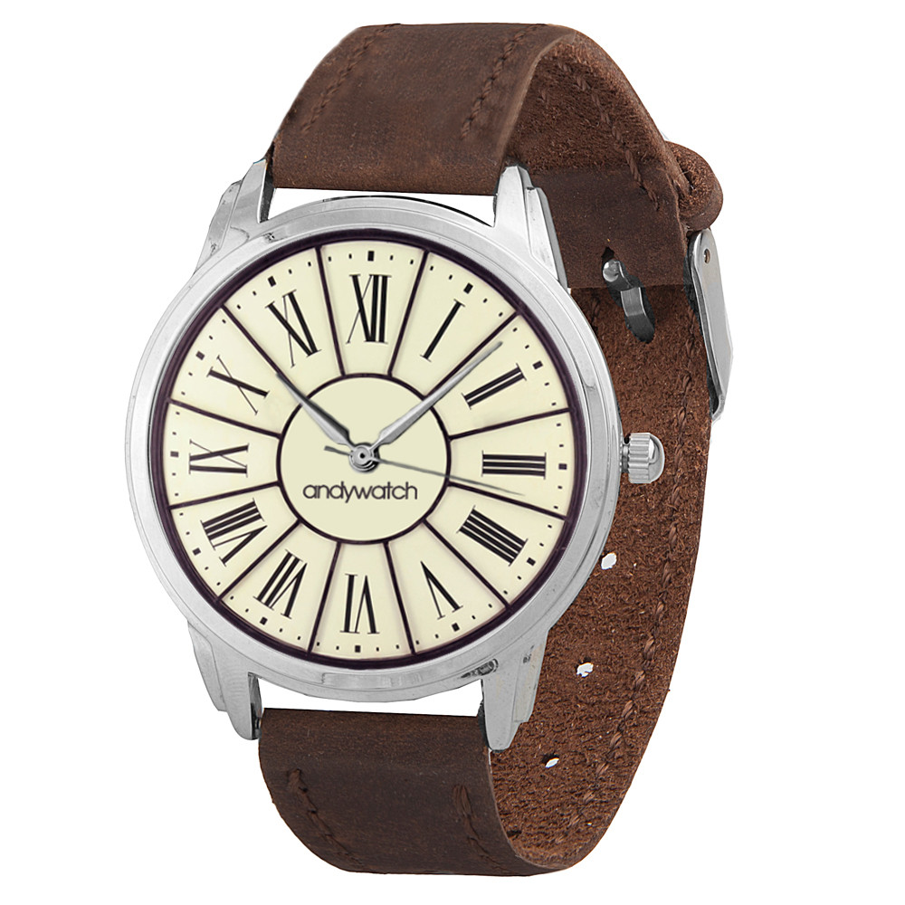 Наручные часы AndyWatch Классический винтаж brown подарок - фото 1 - id-p559270221