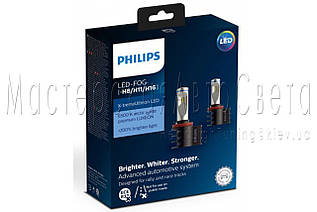 Світлодіодні автомобільні лампи головного світла PHILIPS H11/H8/H16 12794UNIX2 X-treme Ultinon +200%