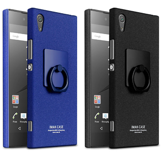 Пластиковий чохол Imak з кільцем-підставкою для Sony XA1 (2 кольори)