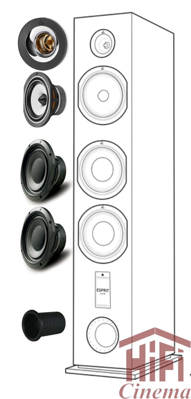 Triangle Esprit Ez Gaia Ez Triangle Esprit Ez Gaia Ez фронтальні колонки для домашніх кінотеатрів