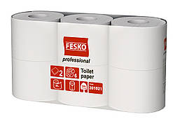 Туалетний папір Fesko Professional M, 500 аркушів, 6 рулонів