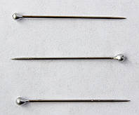 Булавки швейні з головкою 26х0,65 мм 50 штук у пакованні PRYM Німеччина сталь колір сріблястий