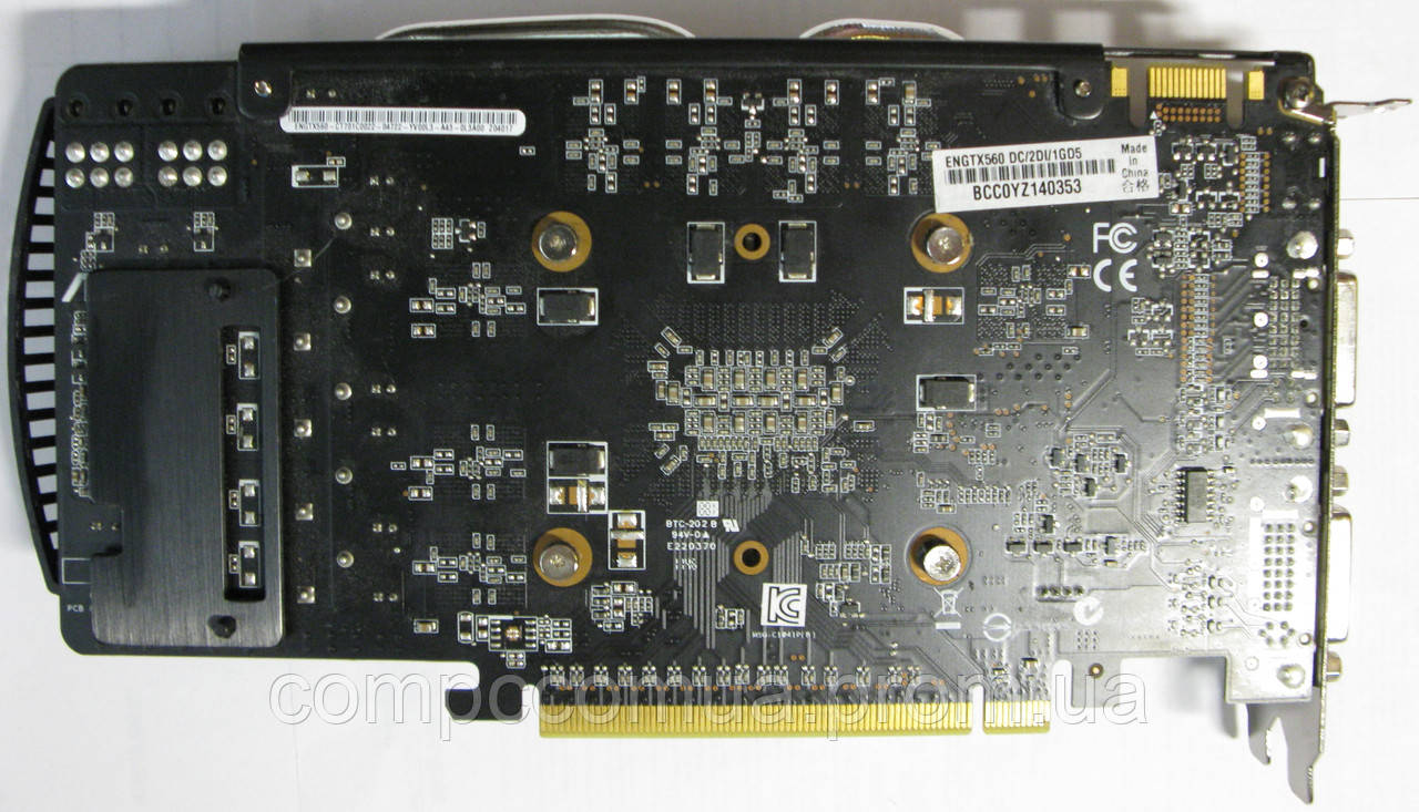 Asus GTX 560 DirectCU 1Gb 256-bit GDDR5 PCI-E - фото 2 - id-p559389611