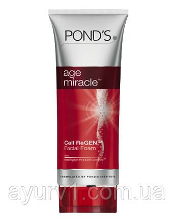 Pond's age miracle/Пондс — глибоко очищає шкіру для видалення олії, бруду, домішок і мертвих клітин шкіри.
