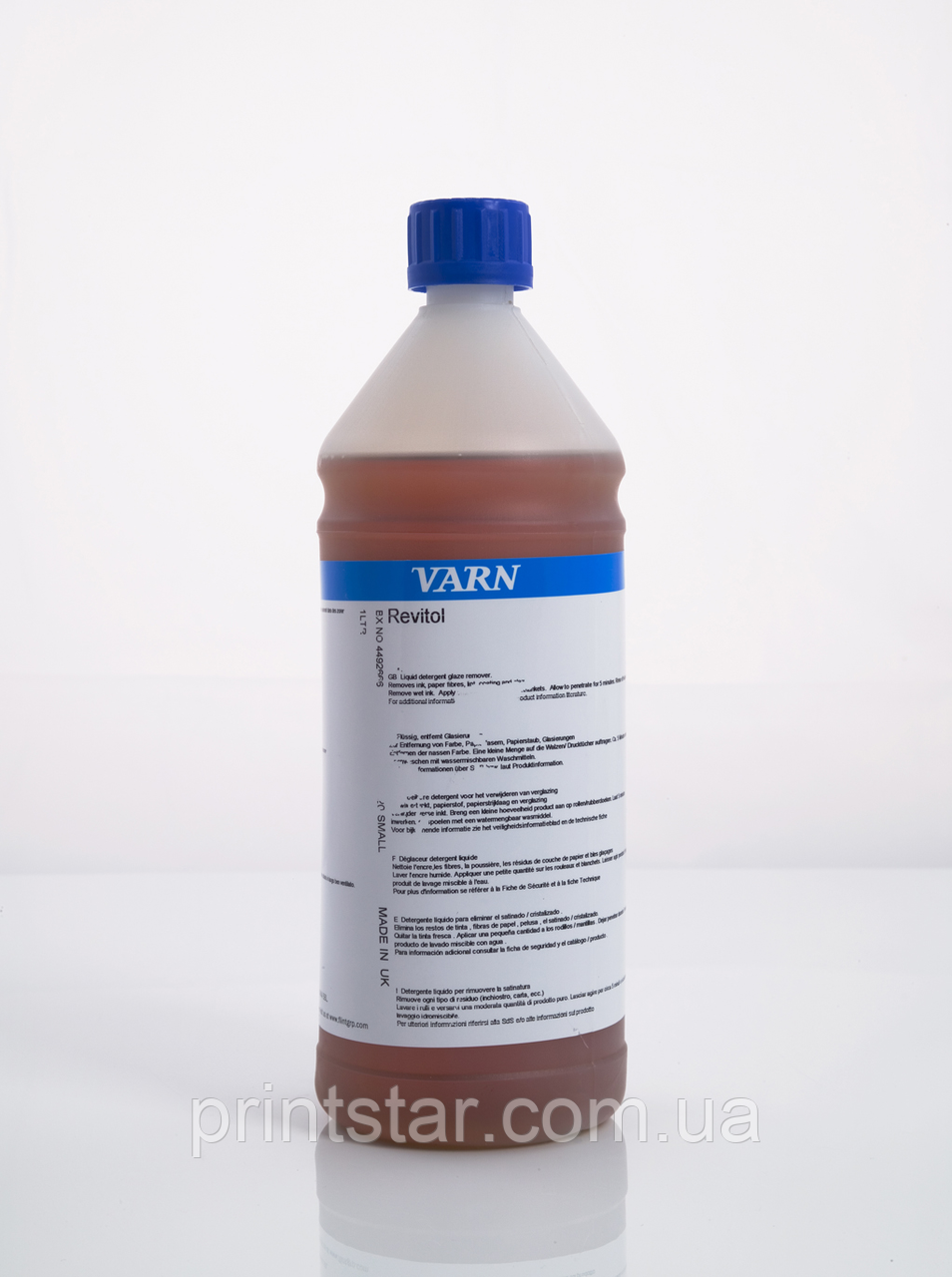 Жидкое средство VARN Revitol 1 л для глубокой очистки офсетного полотна и резиновых валиков - фото 1 - id-p559390080