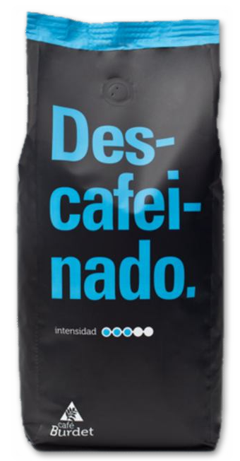 Кава в зернах Cafe Burdet Descafeinado, 1 кг