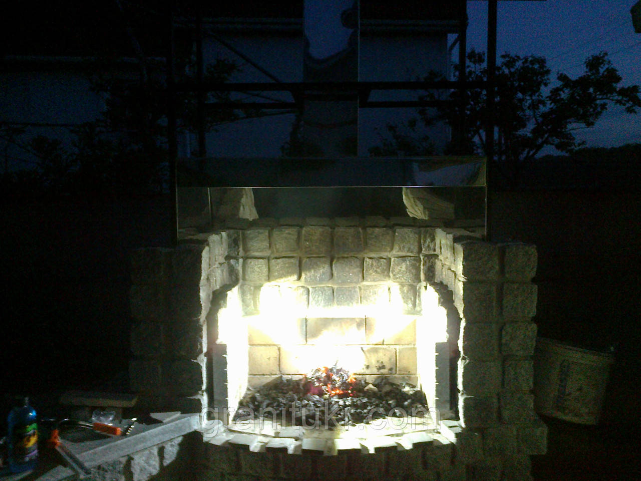 Барбекю садова з граніту, фото 1