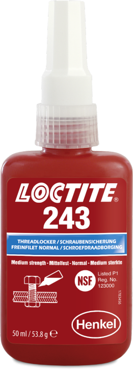 Loctite 243 (50 мл) резьбовий фіксатор