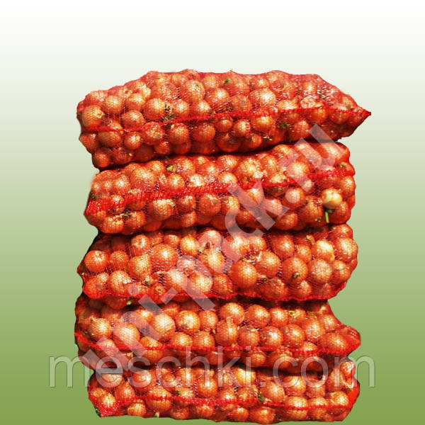 Сетка овощная 40х63, красная на 22 кг, оптом от 100 шт - фото 2 - id-p559625152