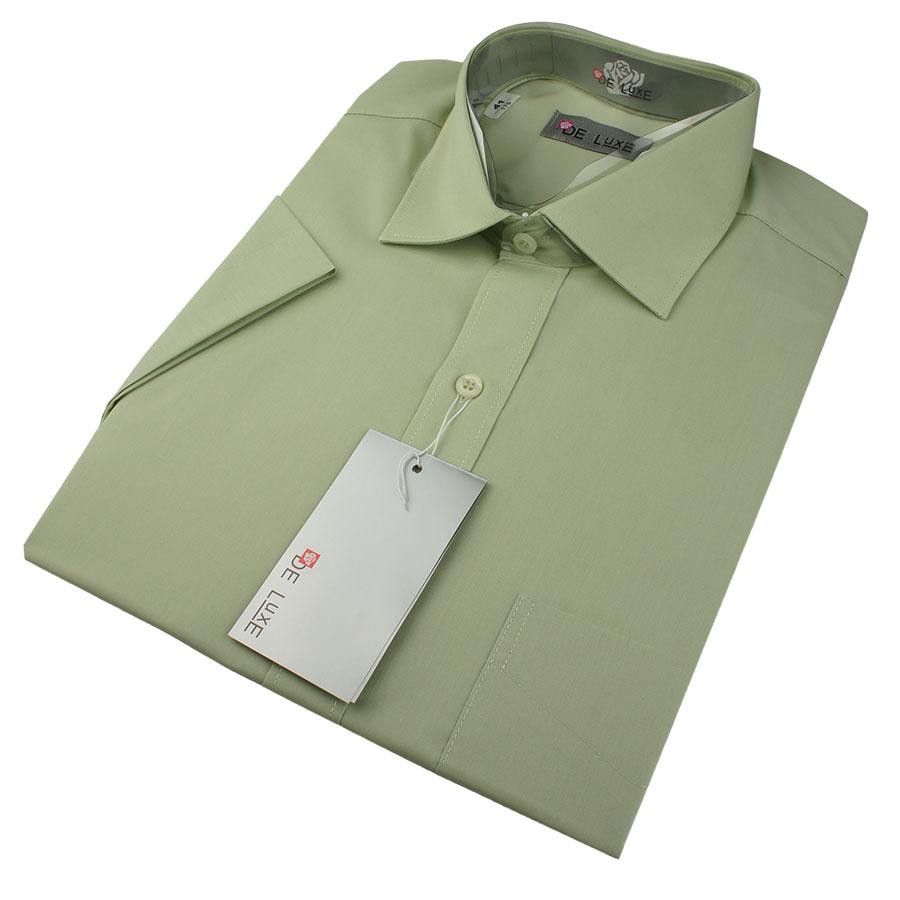 Чоловіча сорочка De Luxe 47-54 к/р 403К (великих розмірів), фото 1