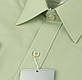 Чоловіча класична сорочка De Luxe 38-46 д/р 403D фісташкового кольору, фото 2