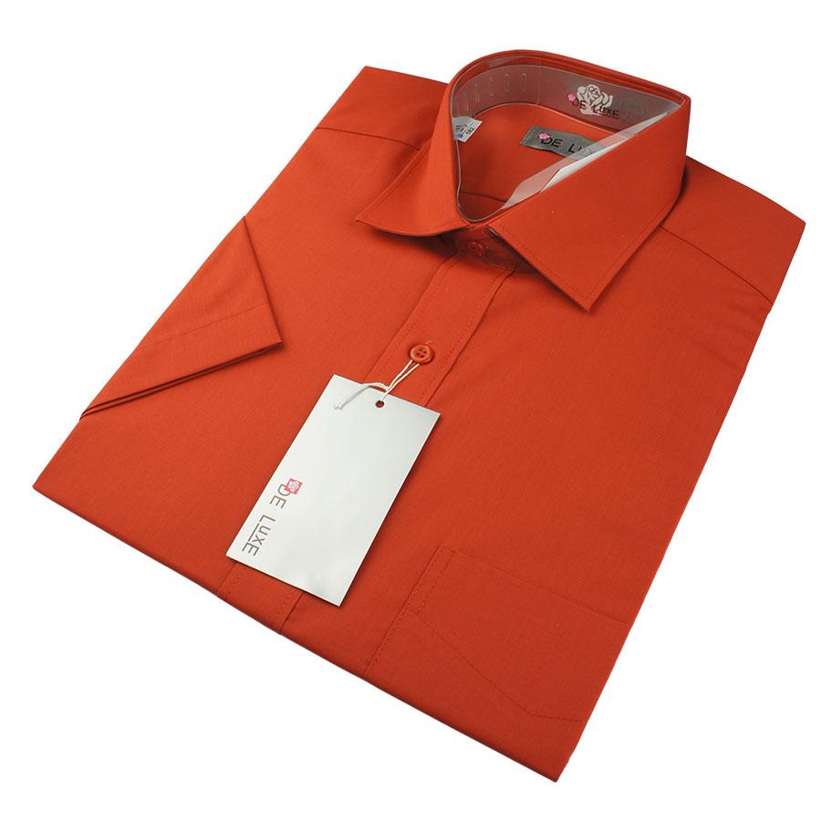 Чоловіча класична сорочка De Luxe 47-54  к/р 206К (великих розмірів)