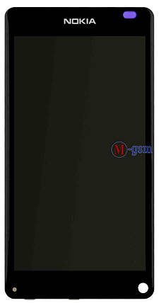 Дисплейний модуль Nokia N9 чорний, фото 2