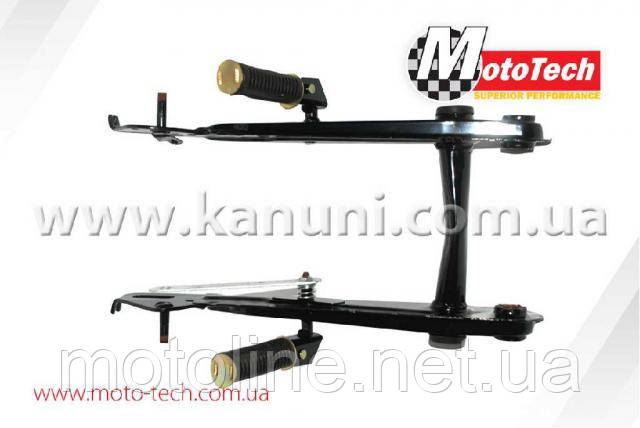 Маятник задній на мопед 4т Alpha/Delta в зборі Mototech, фото 1