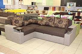 Угловой диван с раскладным журнальным столиком серии 15-1-6-7