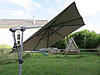 Вулична сонцезахисна парасолька для дому на бічній нозі Sunwing (Швейцарія) готелю, тераси, ресторану, фото 3
