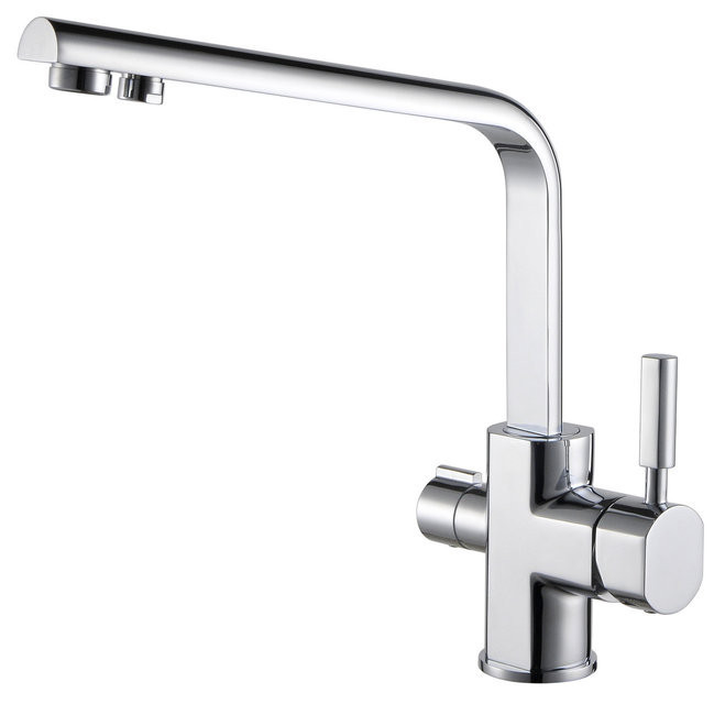 Змішувач з підключенням фільтрованої води 2 в 1 Kaiser Decor 40144 Хром
