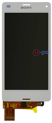LCD-модуль Sony D5803 Xperia Z3 Compact Mini, D5833 білий, фото 2
