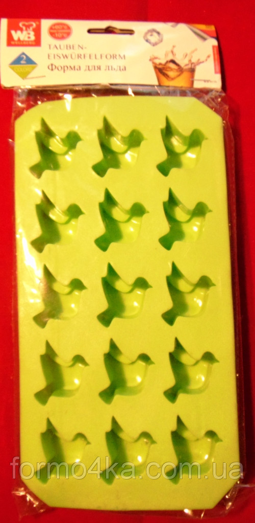 Силіконова форма для льоду WB 9110 Блакитні