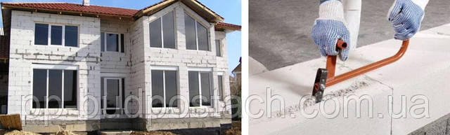 Проекти будинків з газобетону переваги