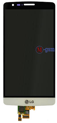 Дисплейний модуль LG D724 G3s білий, фото 2