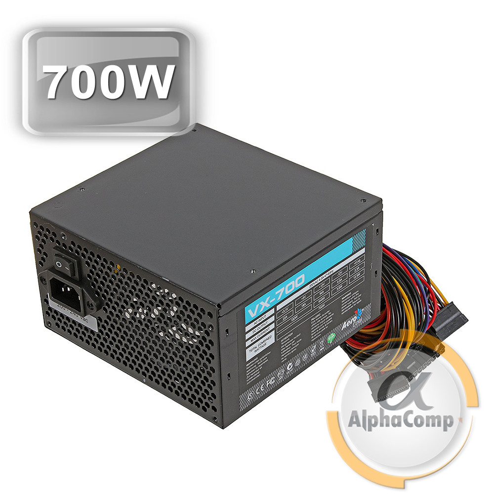 Купить Блок питания 700w Aerocool VX Plus 700 (2*6+2pin), цена 1720 ...