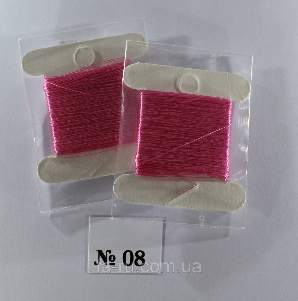 Люрекс Аллюр No 08. Рожевий 30 м