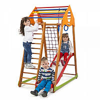 Детский спортивный комплекс для дома BambinoWood Plus 1 (ТМ SportBaby)