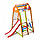 Дитячий спортивний комплекс для будинку BambinoWood Plus 3 (ТМ SportBaby), фото 5