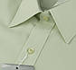 Чоловіча класична сорочка De Luxe 47-54 д/р 401D зеленого кольору великих розмірів, фото 2