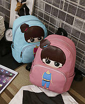 Міський рюкзак з дівчинкою, фото 4