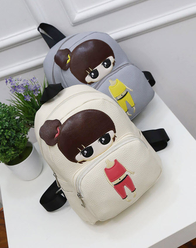 Міський рюкзак з дівчинкою