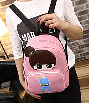 Міський рюкзак з дівчинкою, фото 3