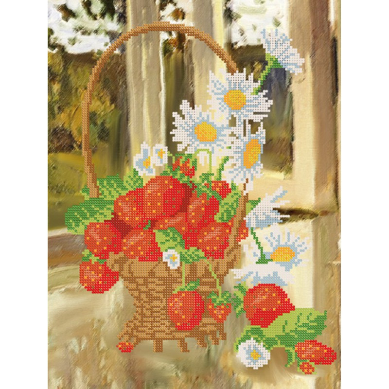 Схема для вишивання бісером Полуничка РКП-006, фото 1