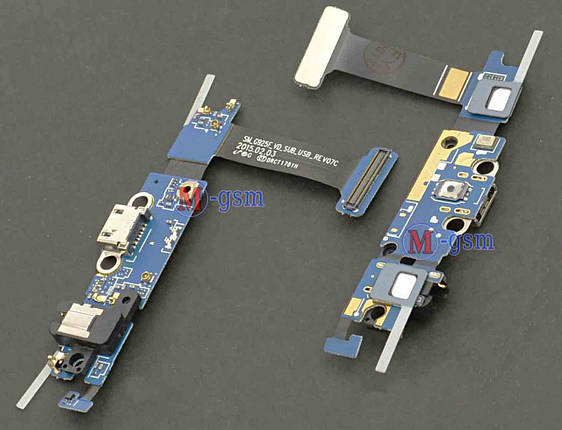 Шлейф Samsung G925 Galaxy S6 Edge with charge and components, фото 1