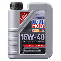 Минеральное моторное масло Liqui Moly MoS2 Leichtlauf SAE 15W-40