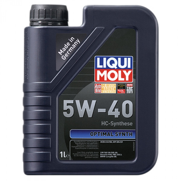 Синтетичне моторне масло Liqui Moly Optimal Synth SAE 5W-40