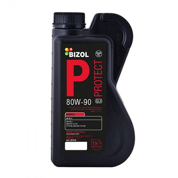 Масло трансмісійне BIZOL Protect Gear Oil GL-4 80W-90 1л