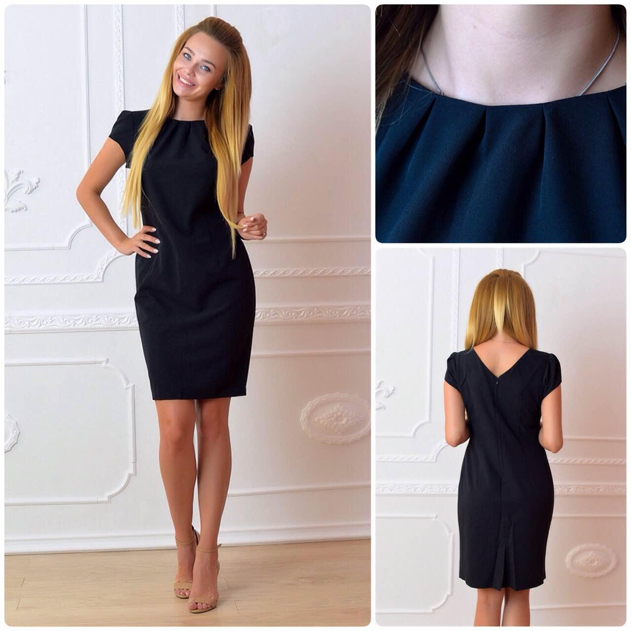 Плаття модель 716, чорний