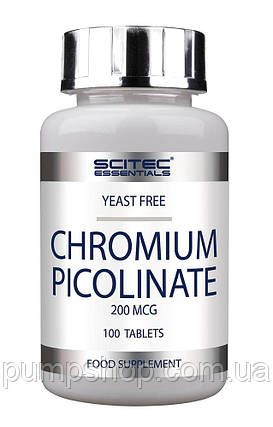 Піколінат хрому Scitec Nutrition Chromium Picolinate (100 таб.), фото 2