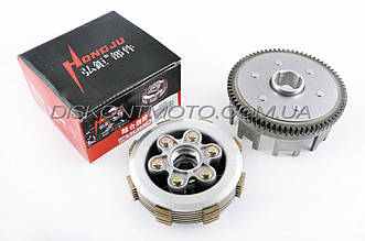 Кошик зчеплення (в зборі) 4T CG150 162FMJ GEON, LIFAN, Zongshen HONGJU