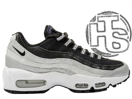 Чоловічі кросівки Nike Air Max 95 Black/Gray/White 814914-001, фото 1