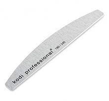 Пилка для нігтів Kodi Professional Half Grey 180/240