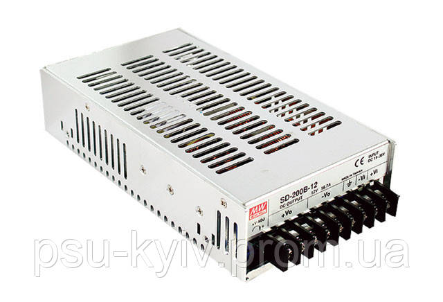 Блок живлення Mean Well SD-200B-48 В корпусі 201.6 Вт, 48 В, 4.2 А (DC/DC Перетворювач)