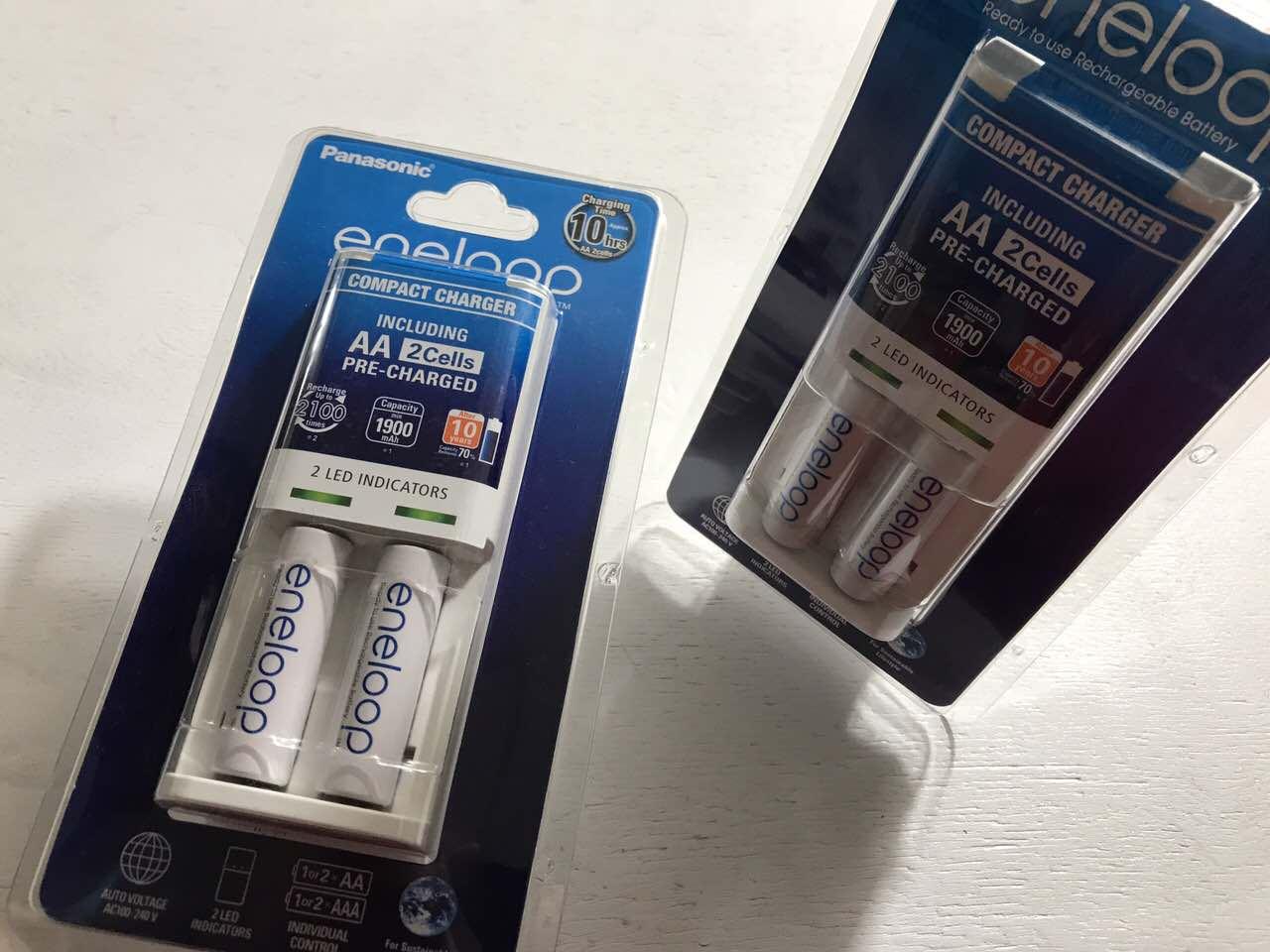 Зарядное устройство Panasonic Eneloop BQCC50 Compact Charger + 2АА