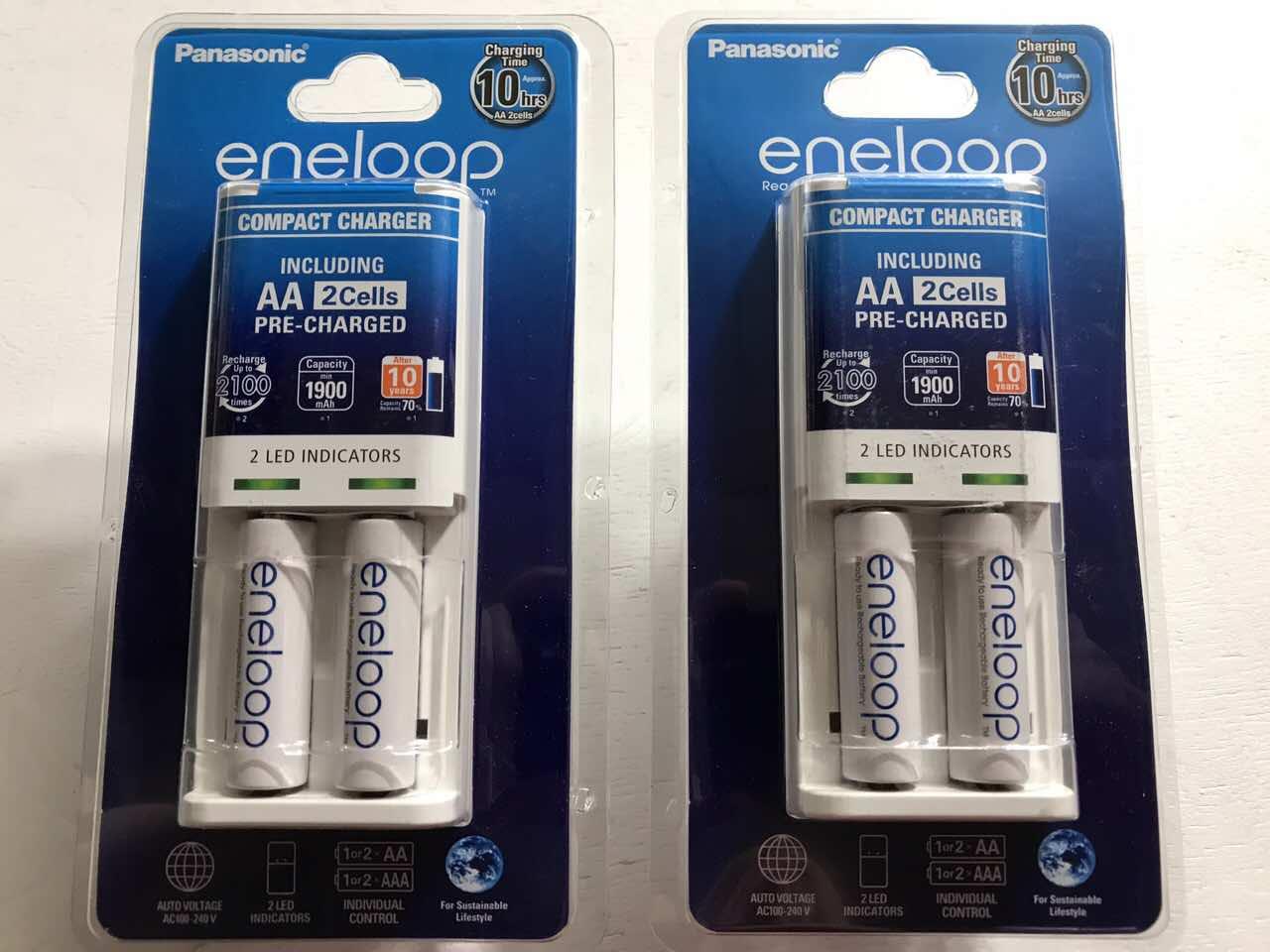 Зарядное устройство Panasonic Eneloop BQCC50 Compact Charger + 2АА