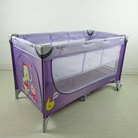 Манеж-ліжко CARRELLO Piccolo+ CRL-9201 Purple,фіолетовий