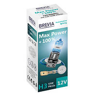 Галогенова лампа Brevia H3 Max Power +100% 12v/55w